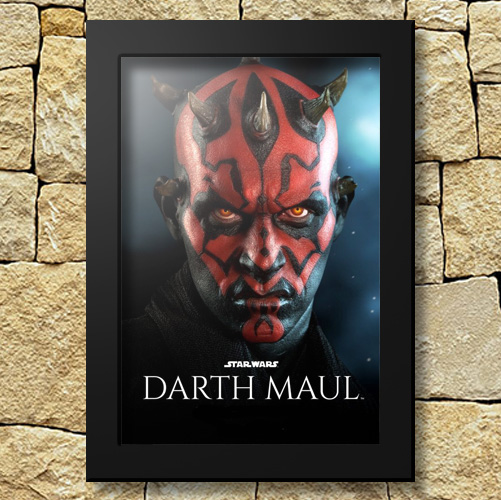 Quadrinho Decorativo - Darth Maul